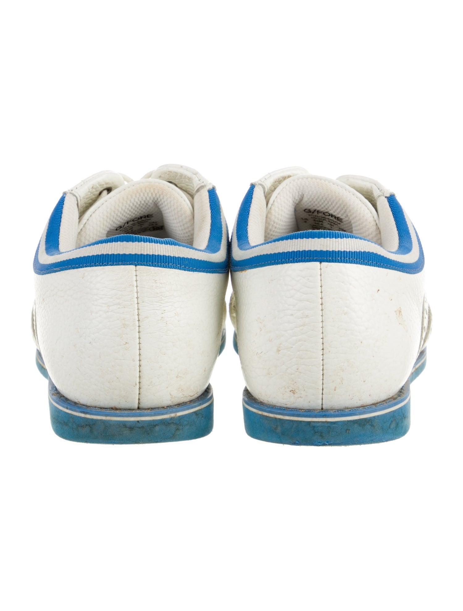 G/Fore Leather Striped Sneakers - White Sneakers, Shoes - WGFOR21038 ...