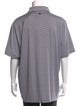 G/Fore Striped Collar Polo Shirt