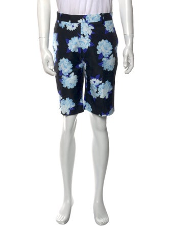 G/Fore Floral Print Flat Front Shorts