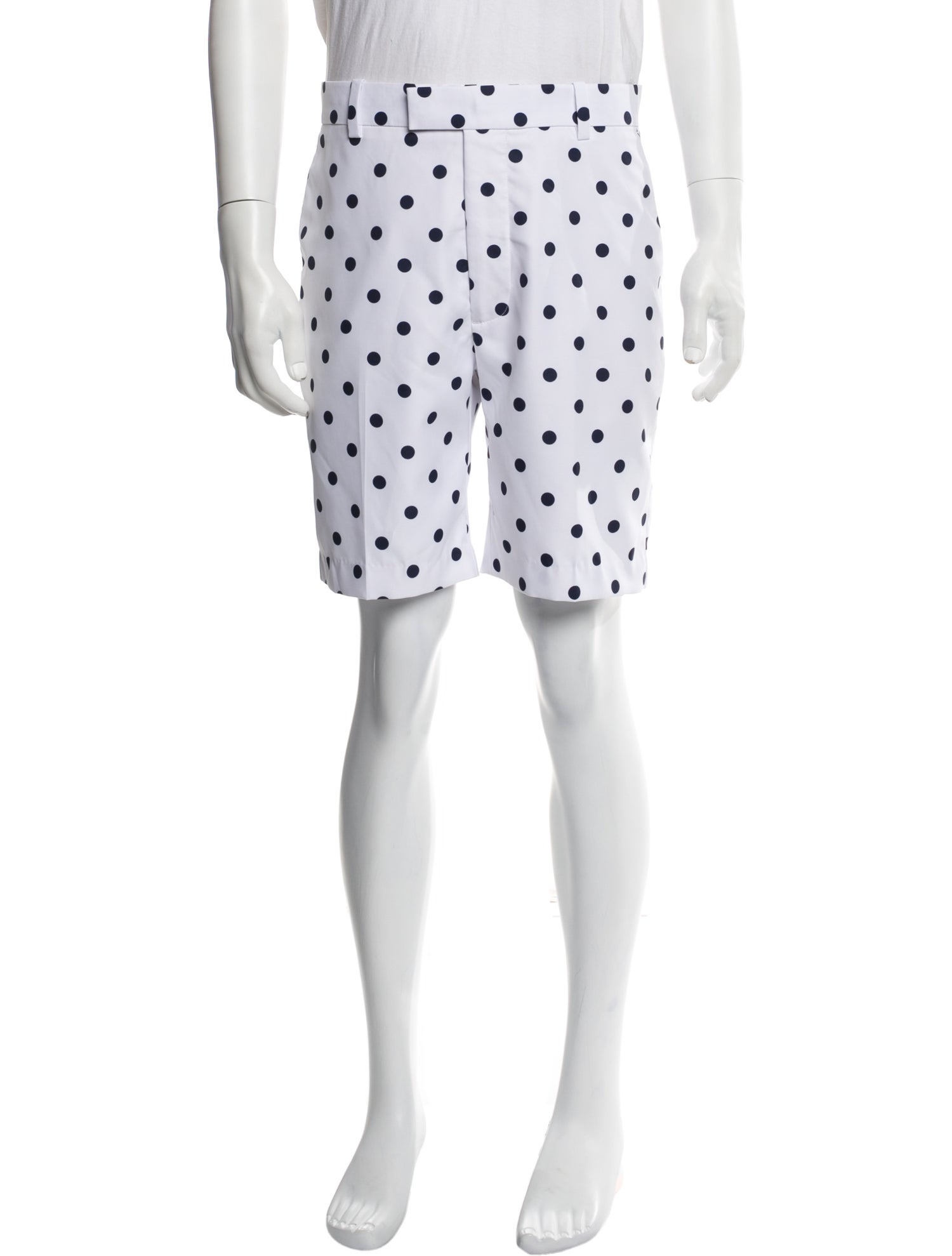 G/Fore Polka Dot Print Flat Front Shorts