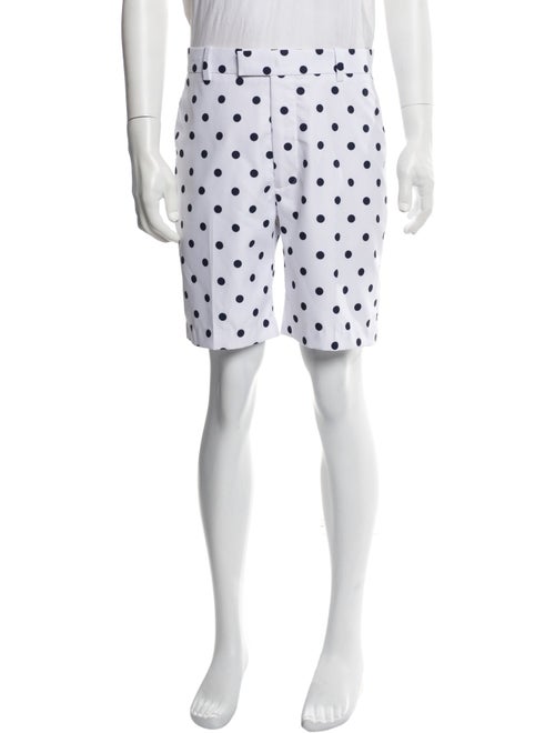 G/Fore Polka Dot Print Flat Front Shorts
