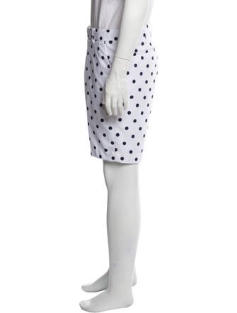 G/Fore Polka Dot Print Flat Front Shorts