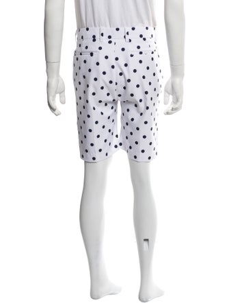 G/Fore Polka Dot Print Flat Front Shorts