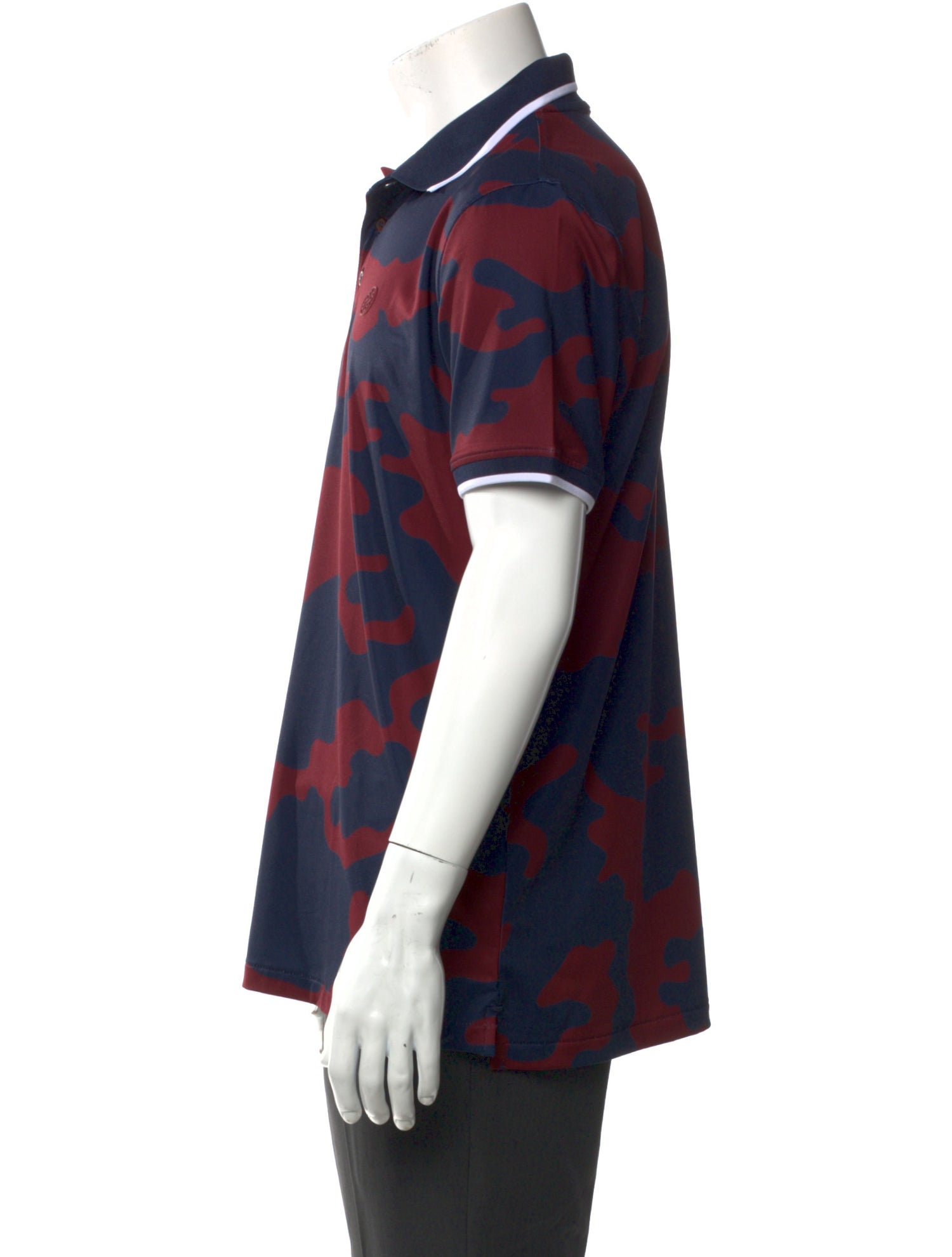 G/Fore Printed Collar Polo Shirt