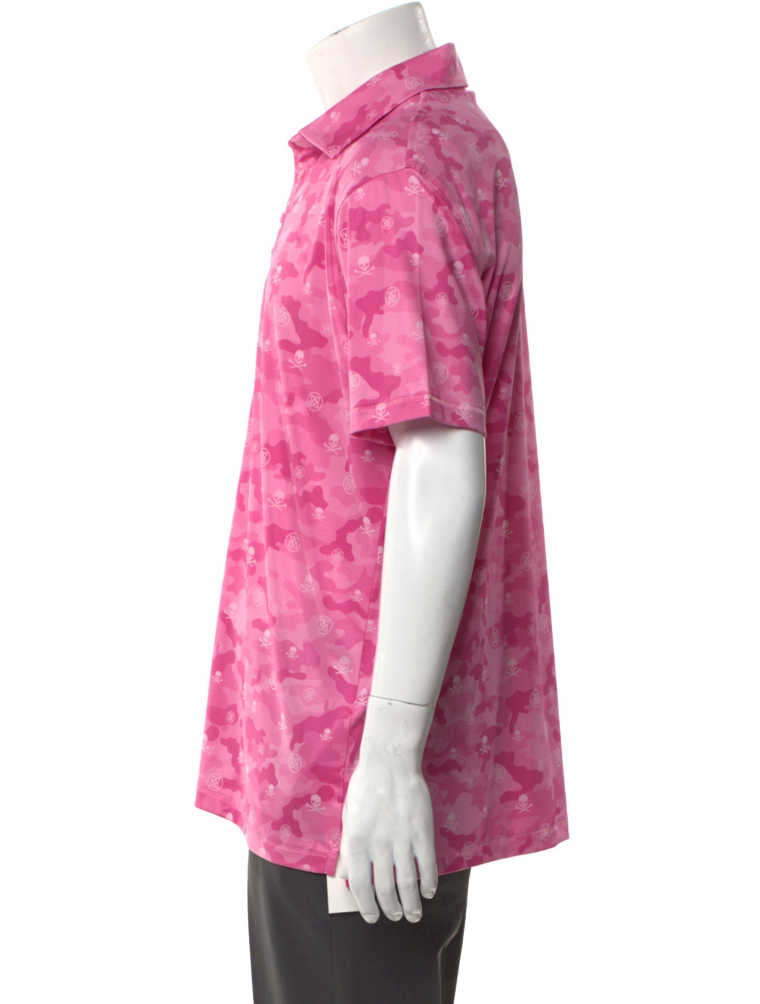 G/Fore Printed Collar Polo Shirt