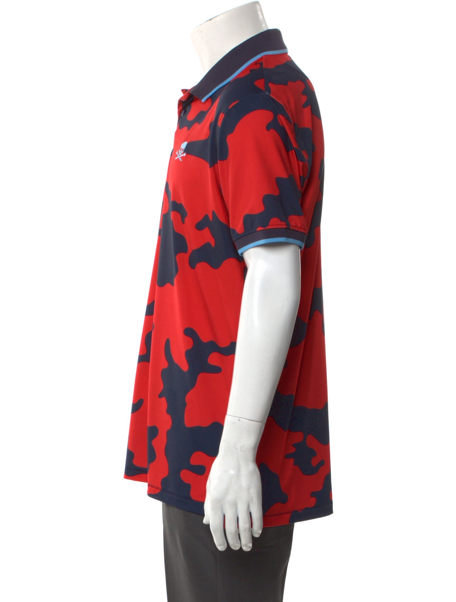 G/Fore Printed Collar Polo Shirt