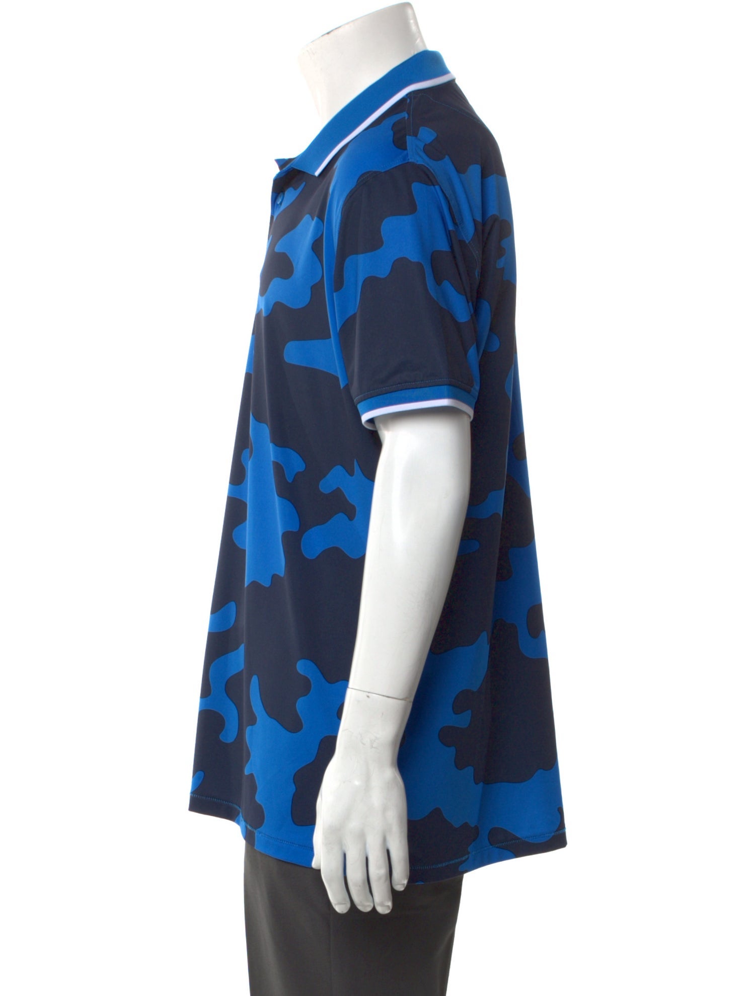 G/Fore Printed Collar Polo Shirt