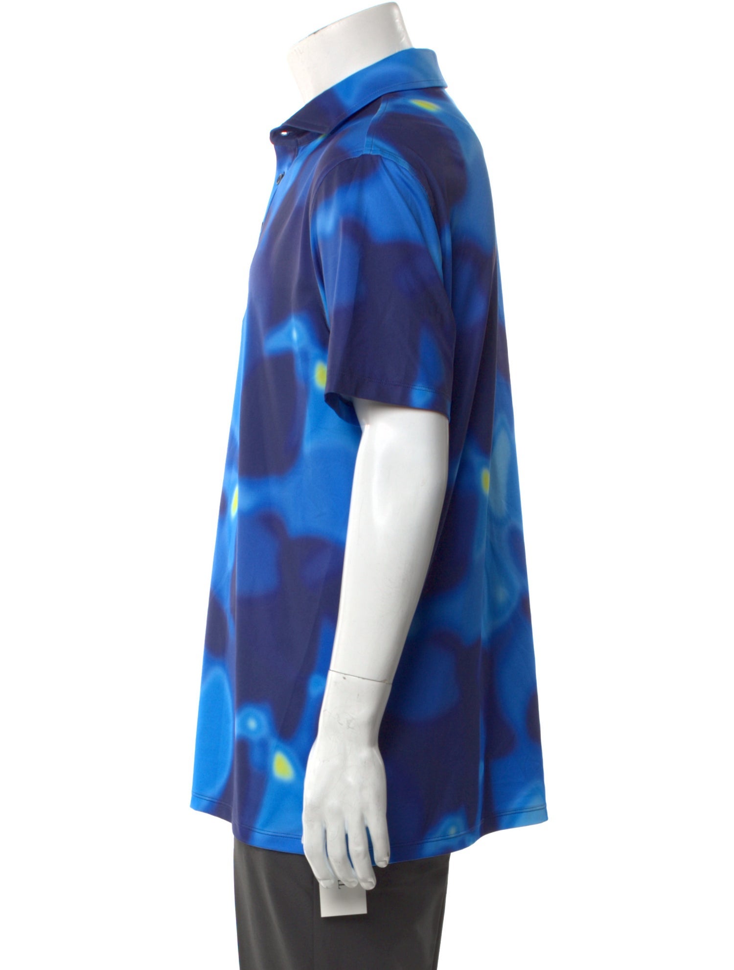 G/Fore Printed Collar Polo Shirt