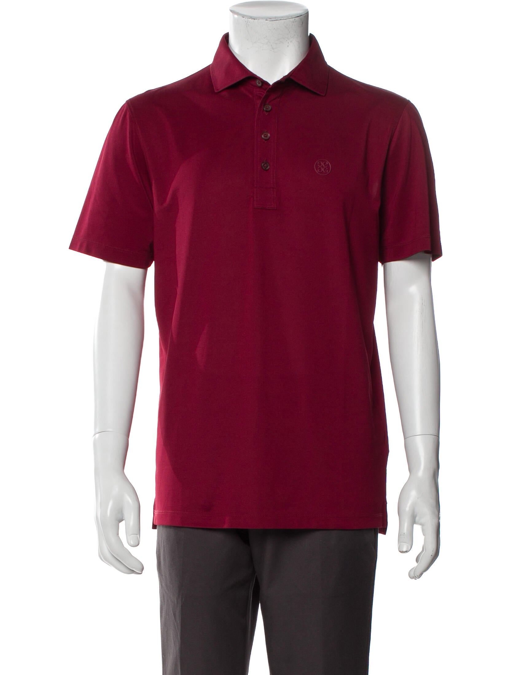G/Fore Collar Long Sleeve Polo Shirt
