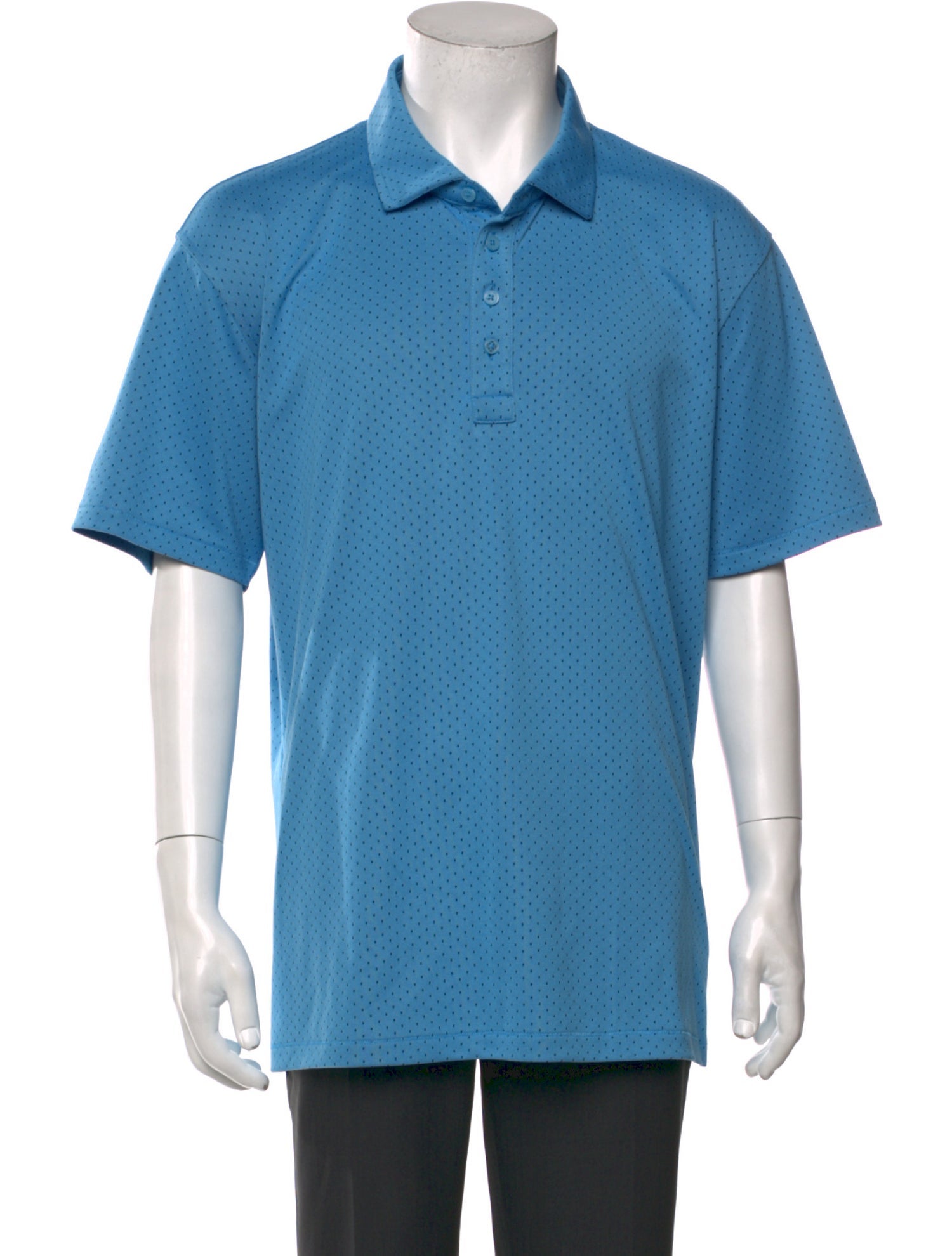 G/Fore V-Neck Short Sleeve Polo Shirt