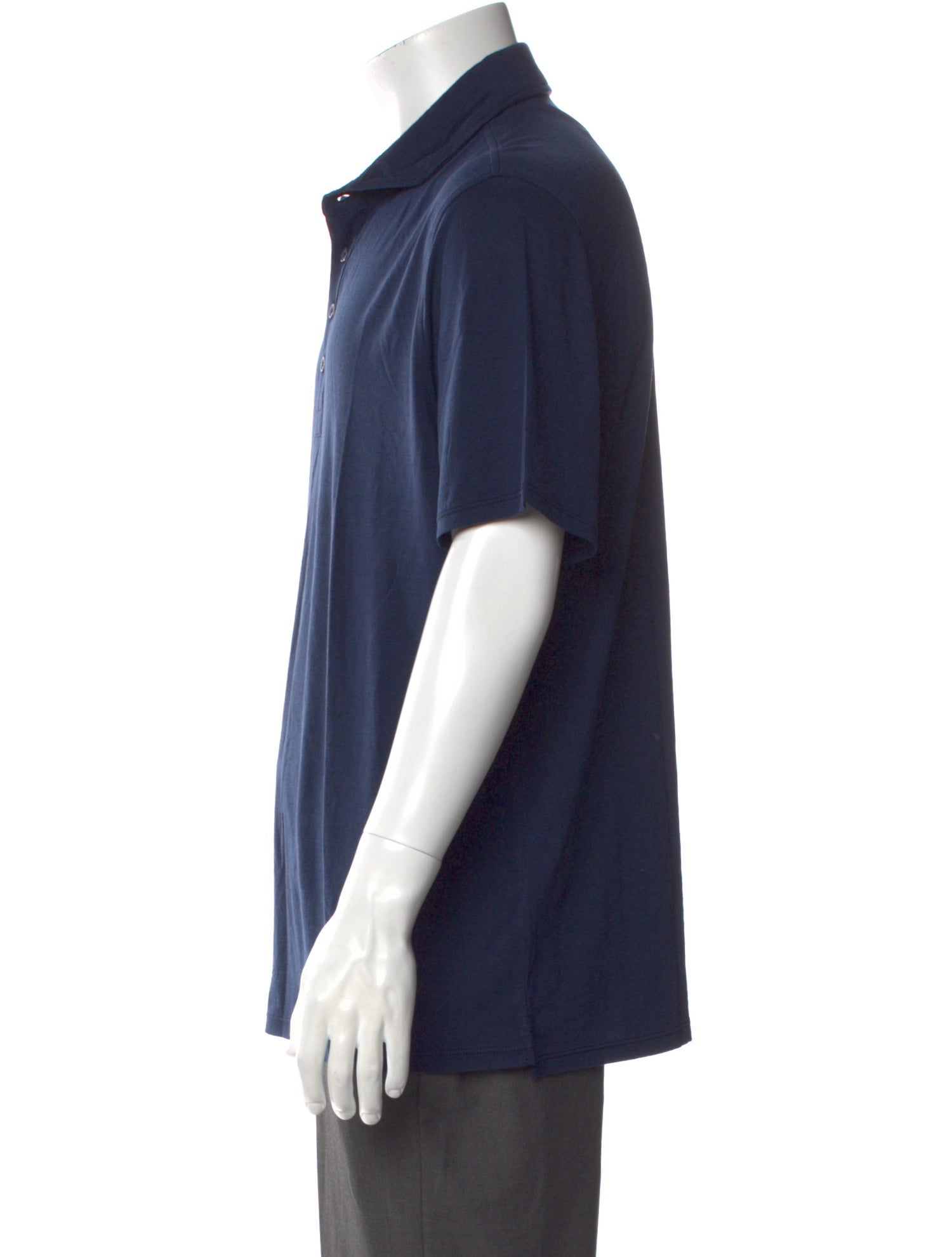 G/Fore Merino Wool Crew Neck Polo Shirt