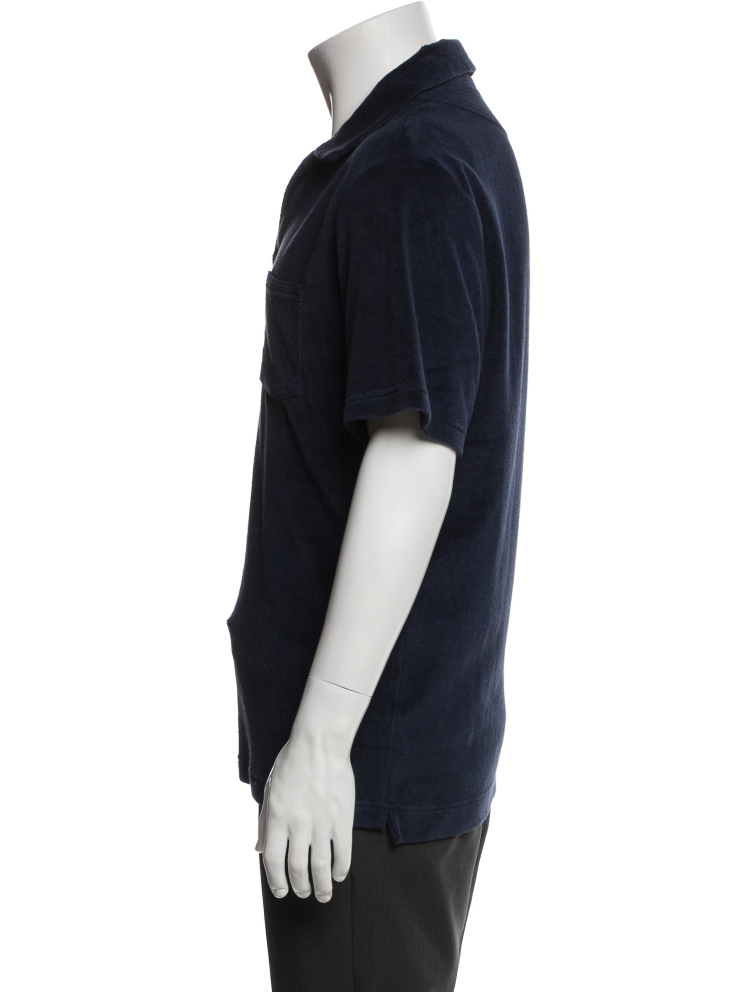 G/Fore V-Neck Short Sleeve Henley