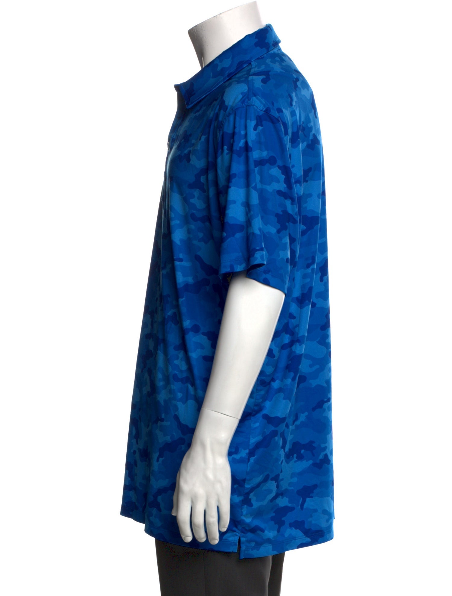 G/Fore Camouflage Print Collar Polo Shirt