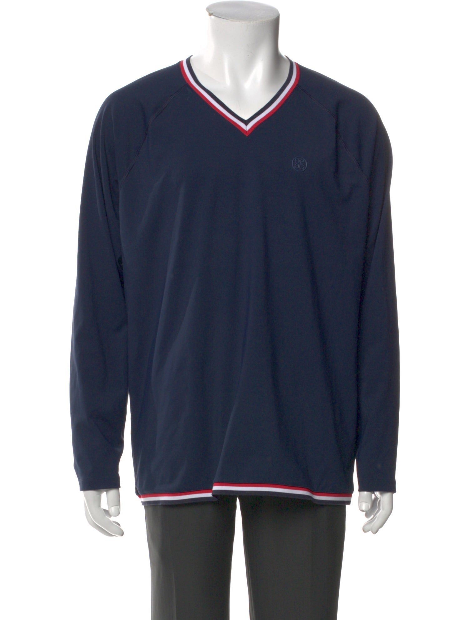 G/Fore V-Neck Long Sleeve T-Shirt