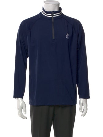 G/Fore Mock Neck Long Sleeve Sweatshirt