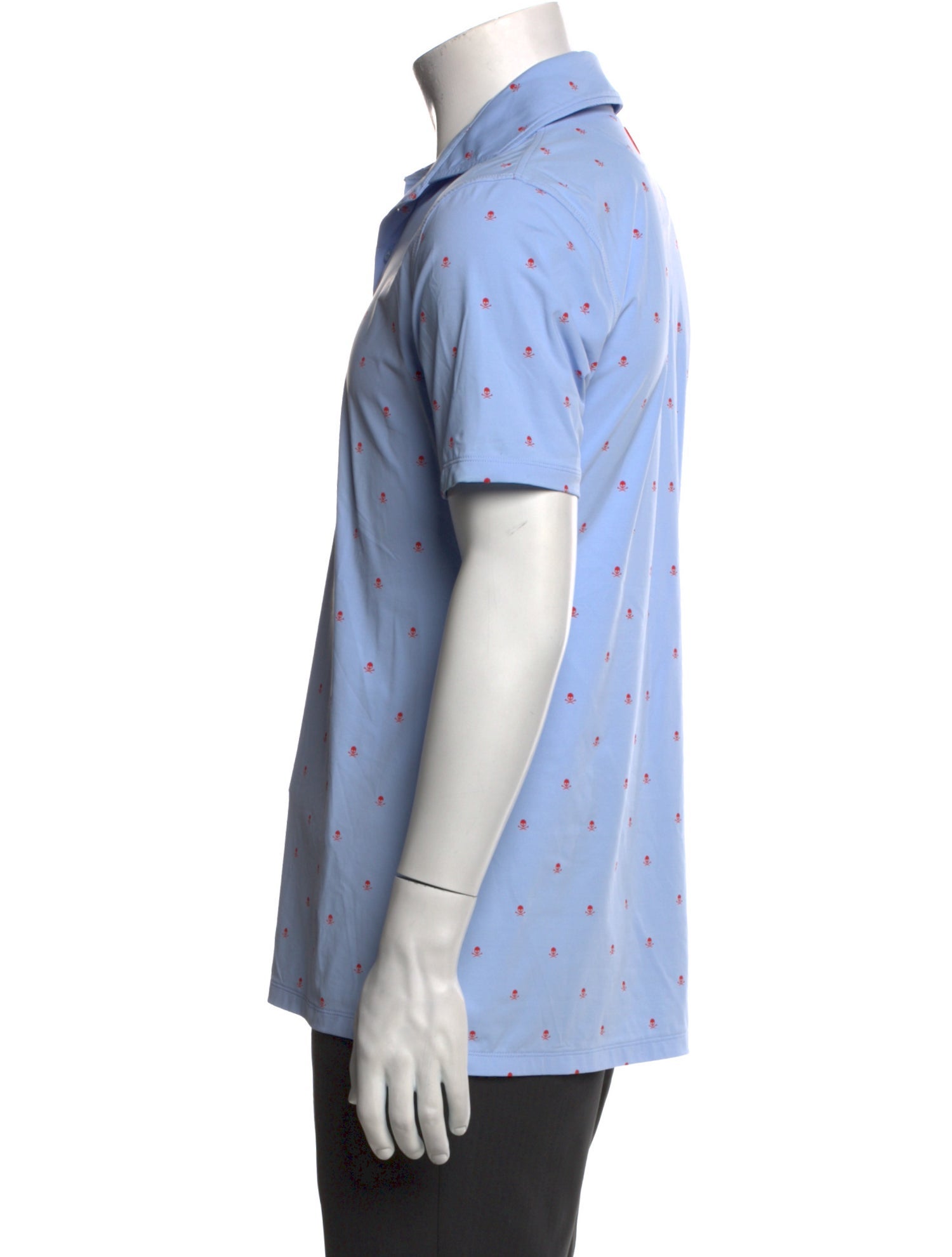 G/Fore Printed Collar Polo Shirt