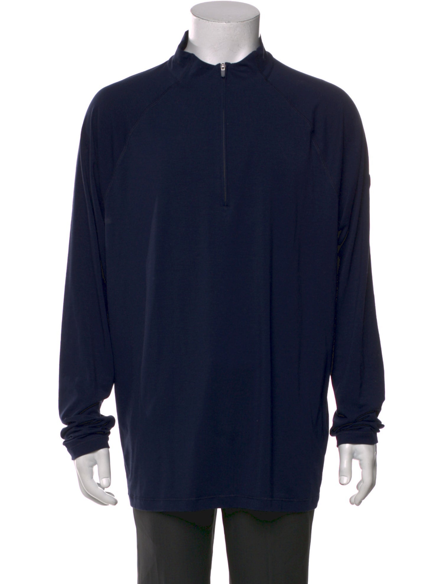 G/Fore Mock Neck Long Sleeve Henley