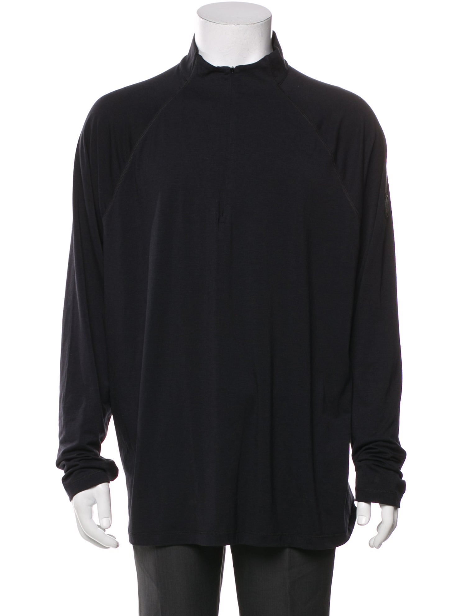 G/Fore Mock Neck Long Sleeve Henley