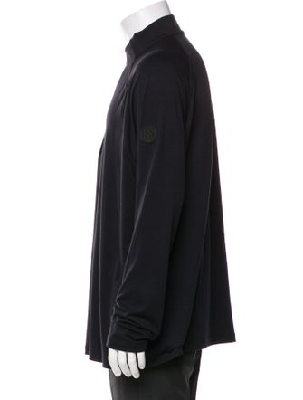 G/Fore Mock Neck Long Sleeve Henley