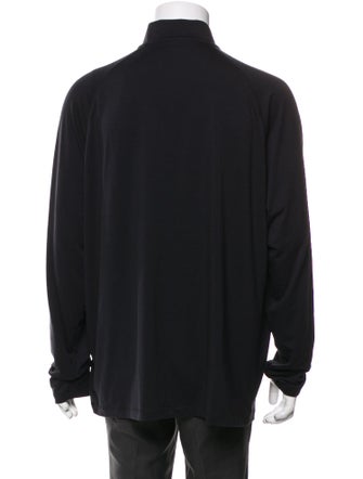 G/Fore Mock Neck Long Sleeve Henley