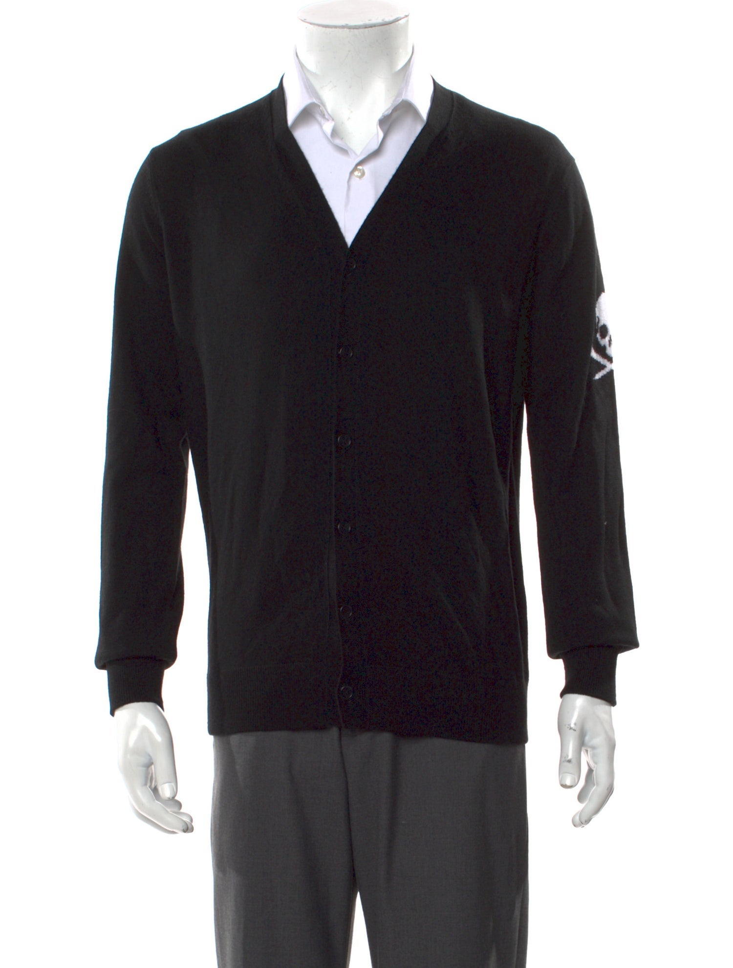G/Fore Wool V-Neck Cardigan