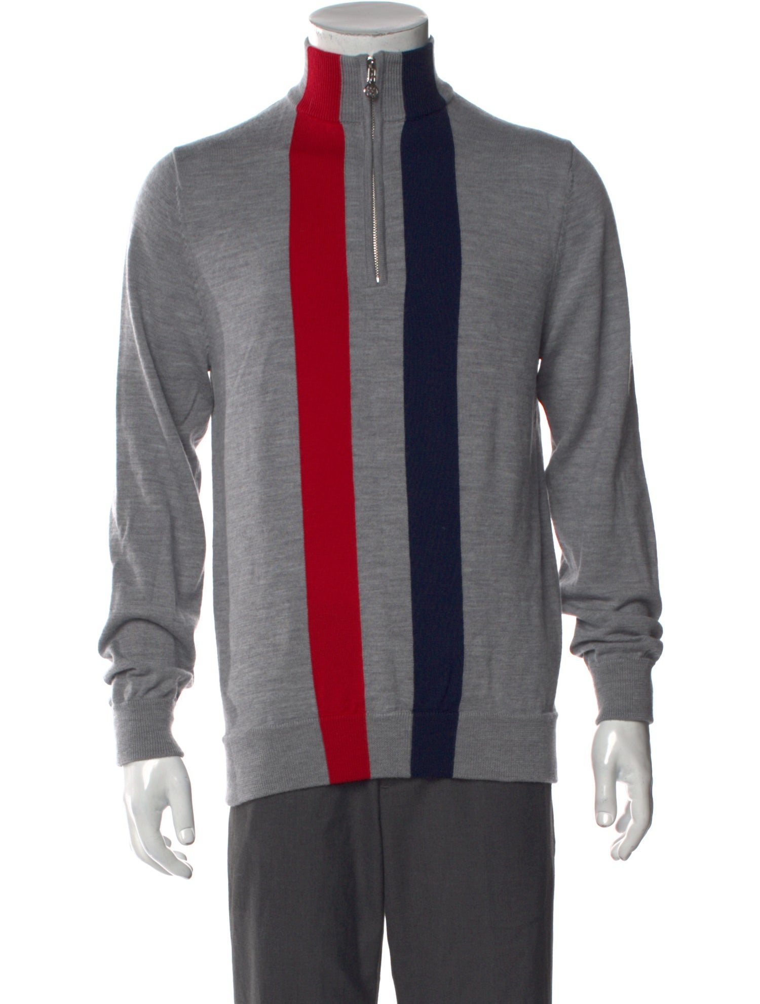 G/Fore Merino Wool Striped Cardigan
