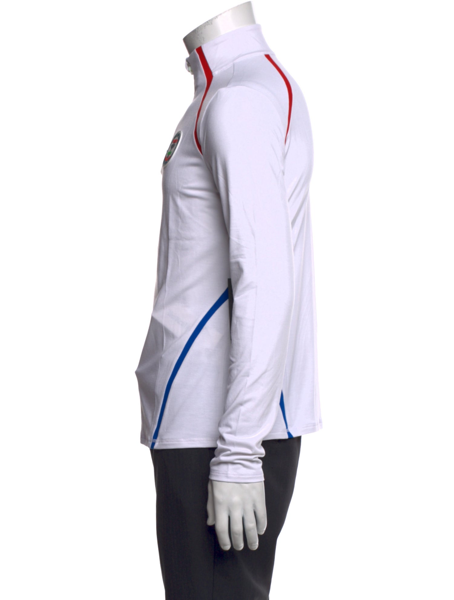 G/Fore Striped Turtleneck Henley