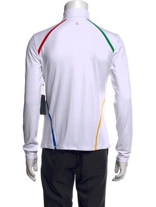 G/Fore Striped Turtleneck Henley