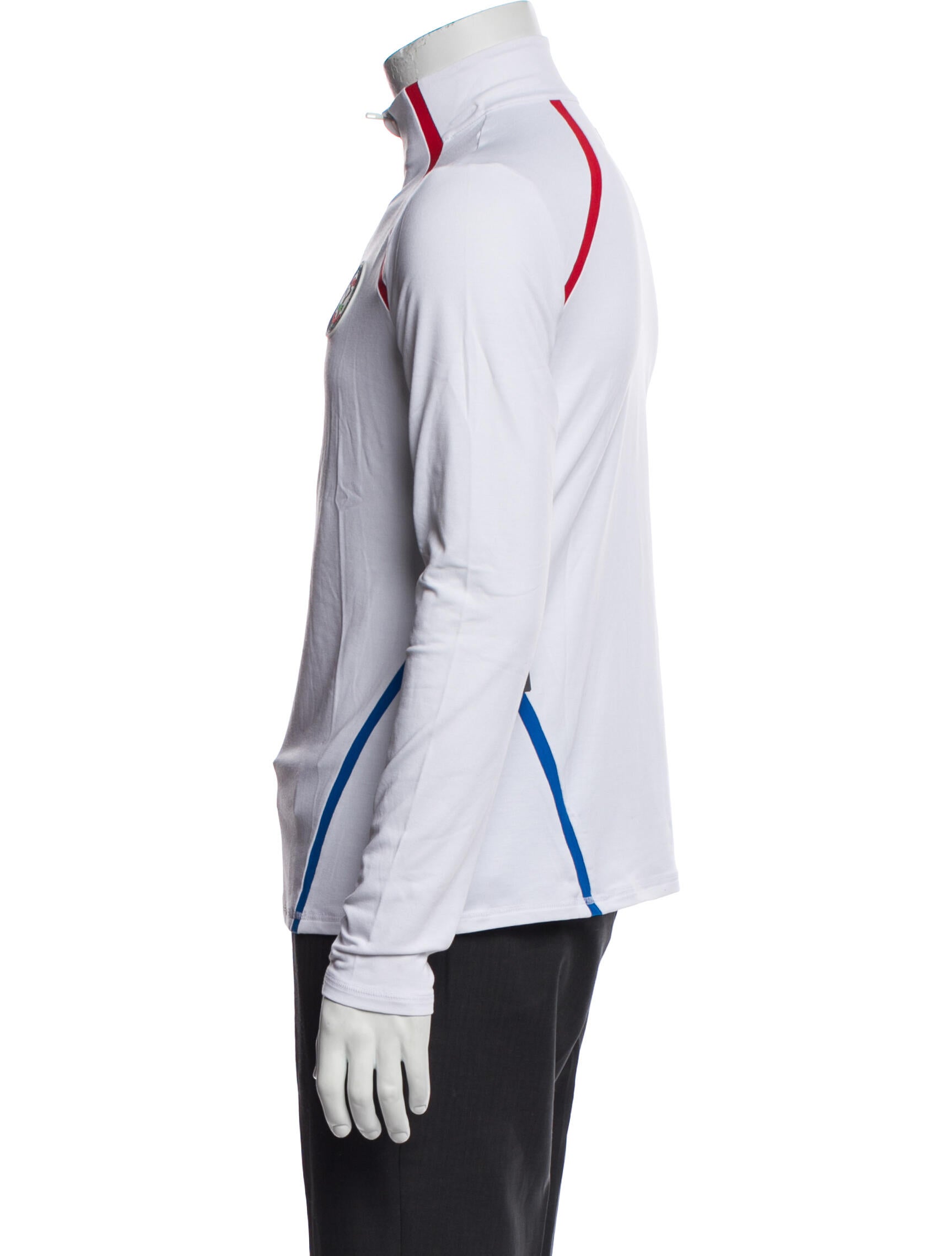 G/Fore Striped Collar Polo Shirt