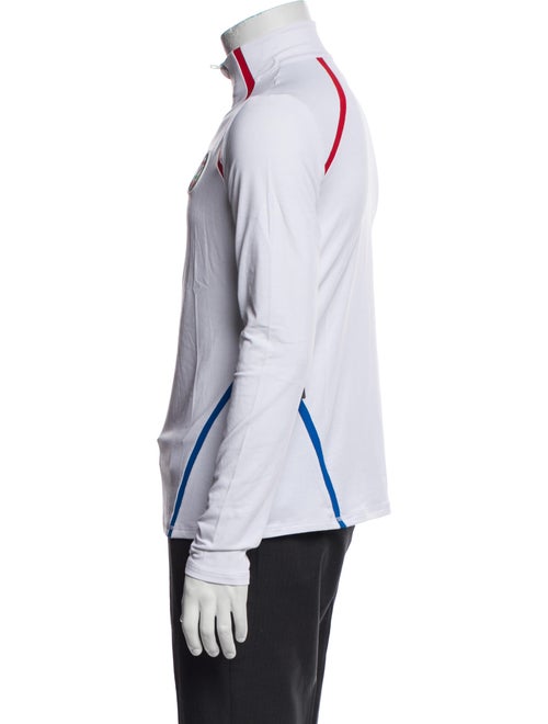 G/Fore Striped Collar Polo Shirt