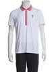G/Fore Striped Collar Polo Shirt