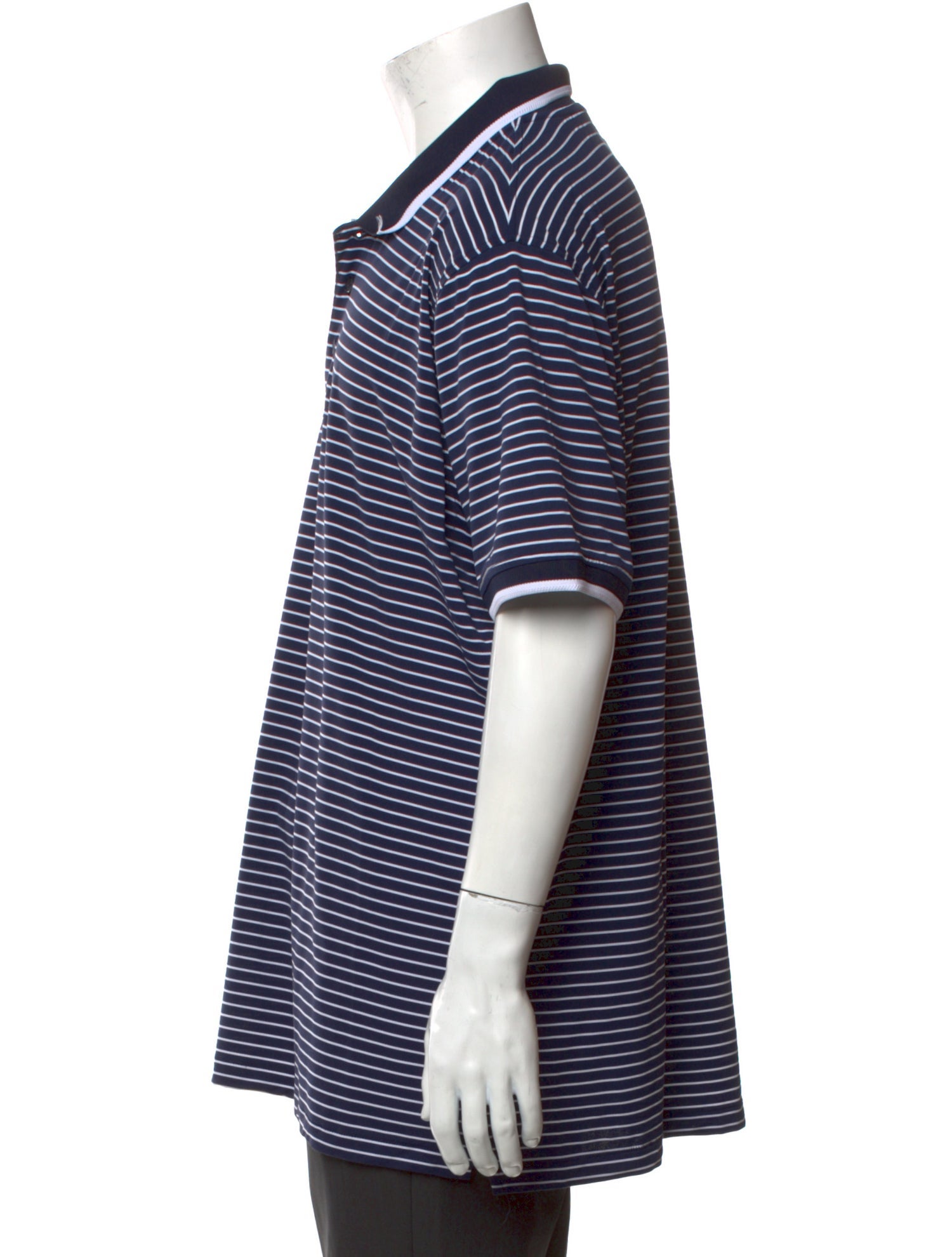 G/Fore Striped Short Sleeve Shirt