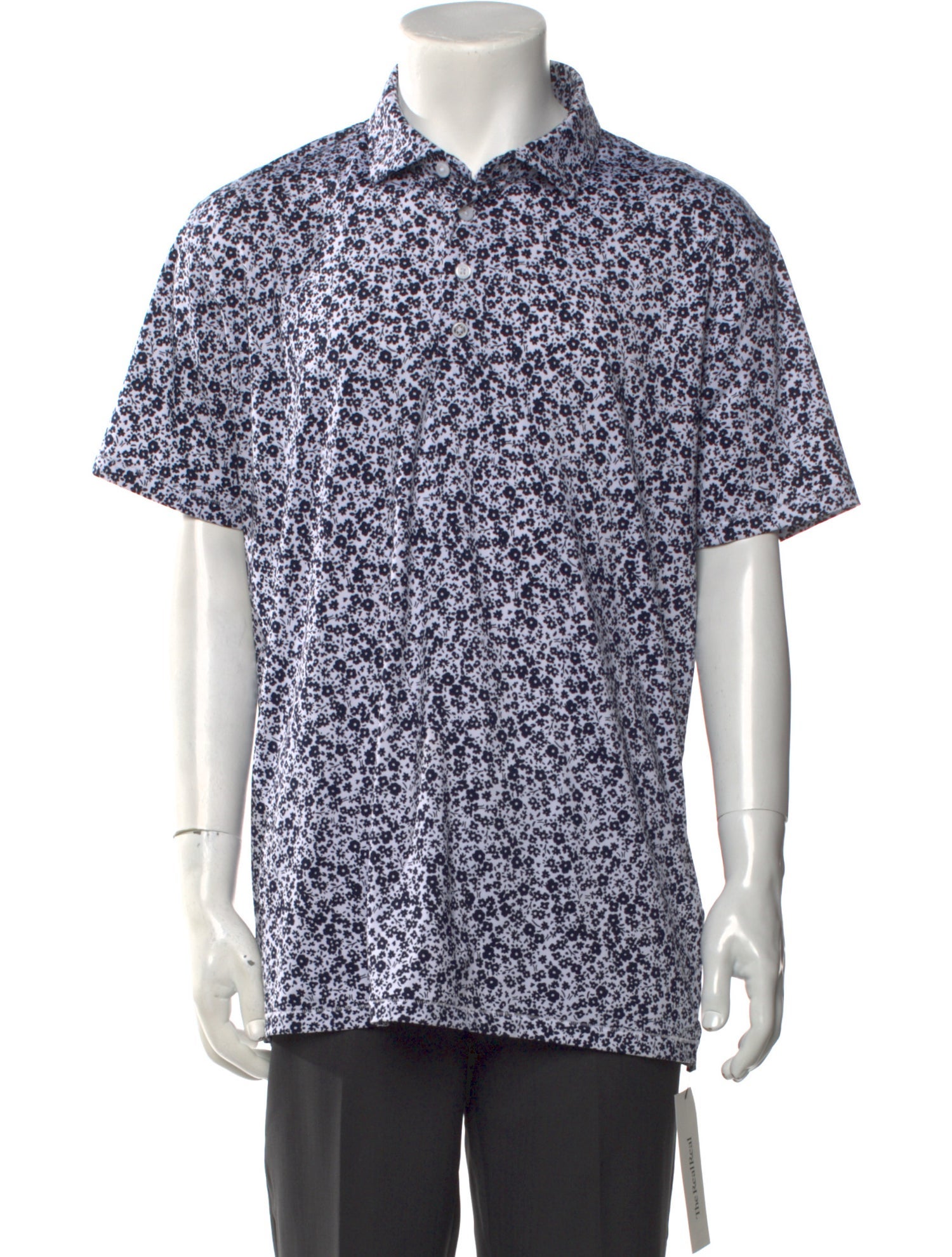 G/Fore Floral Print Short Sleeve Shirt