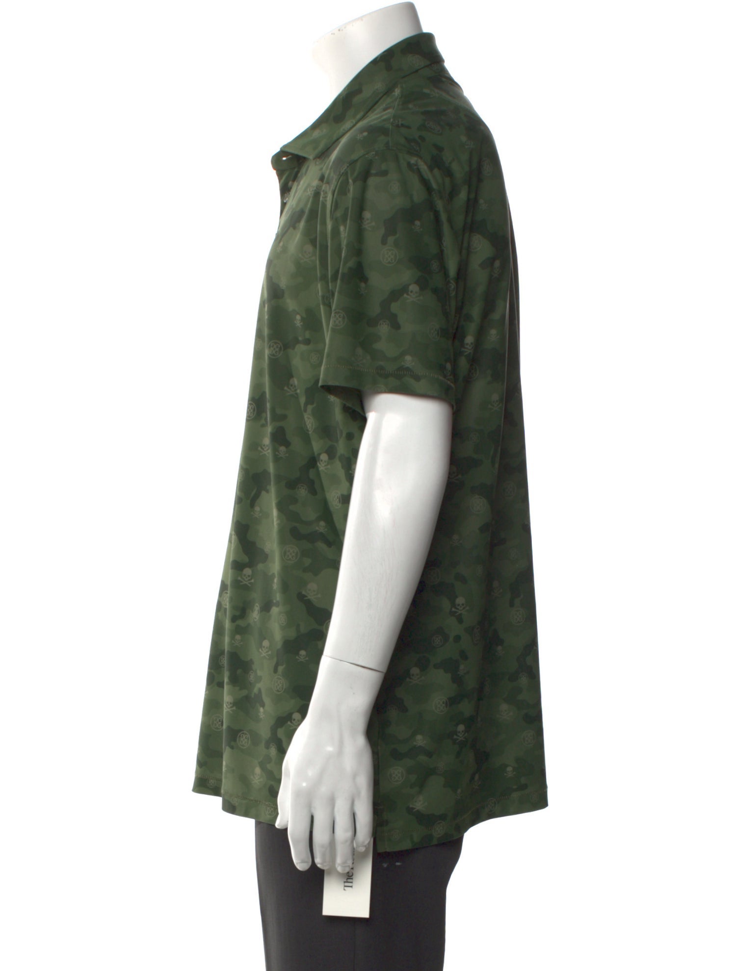 G/Fore Printed Collar Polo Shirt