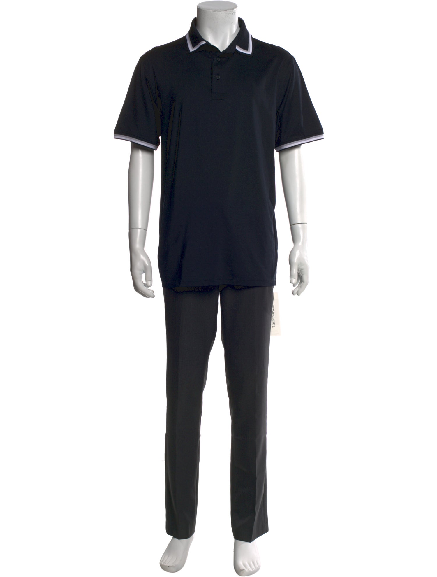 G/Fore V-Neck Short Sleeve Polo Shirt