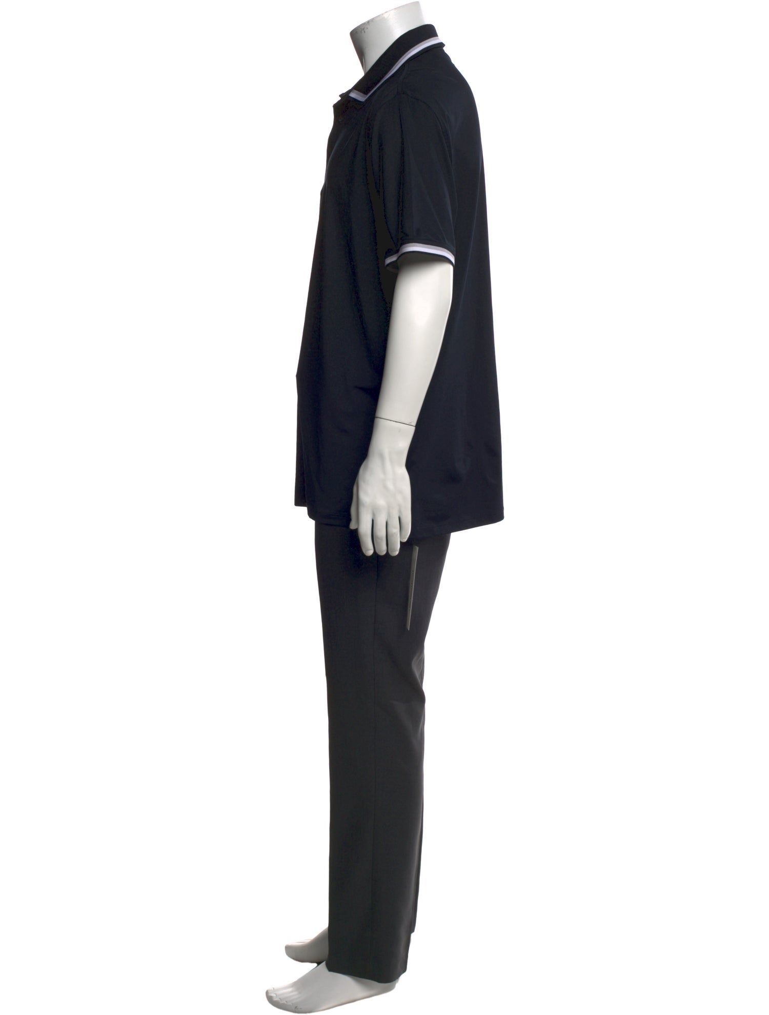 G/Fore V-Neck Short Sleeve Polo Shirt