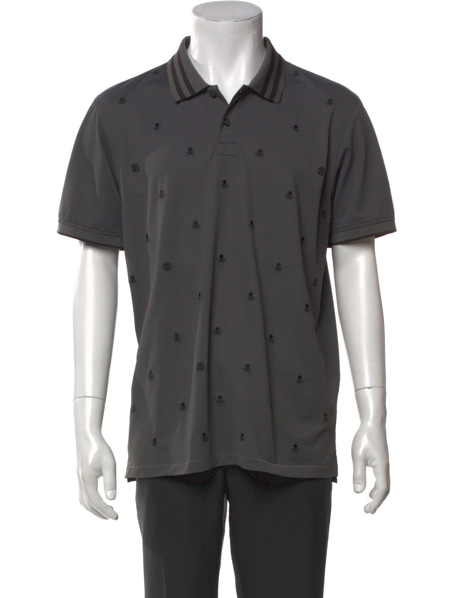 G/Fore Printed Collar Polo Shirt