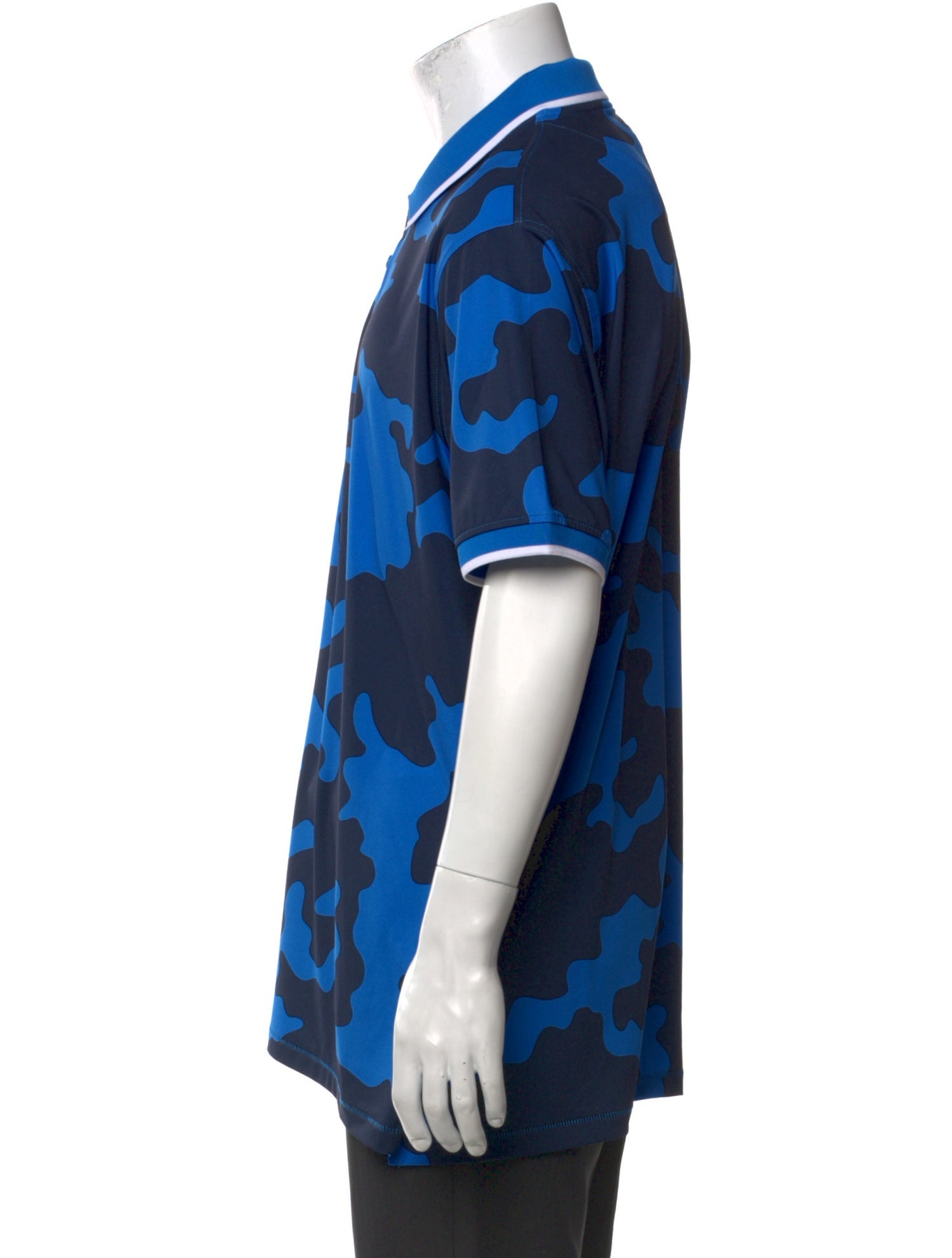 G/Fore Printed Collar Polo Shirt