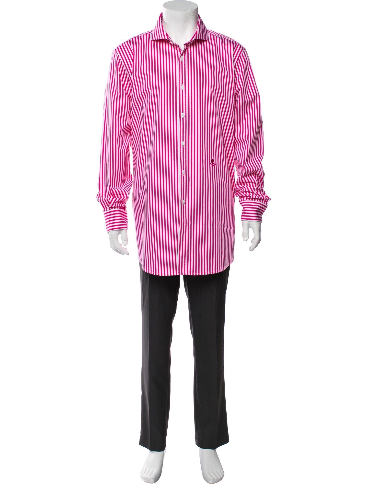 G/Fore Striped Long Sleeve Dress Shirt