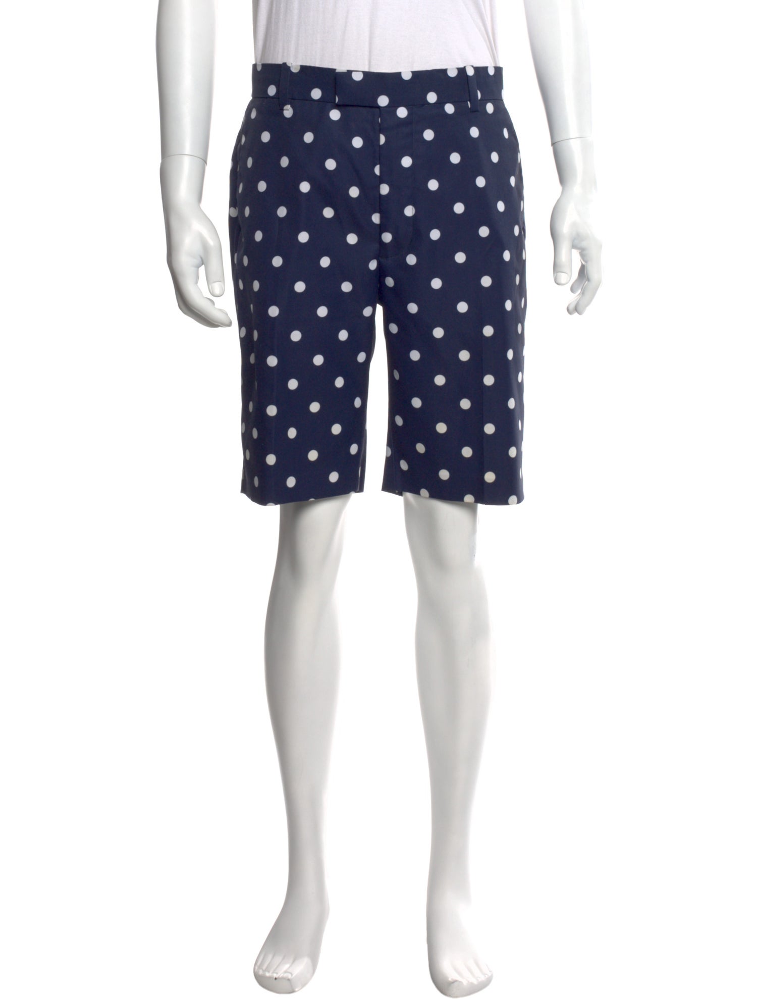 G/Fore Polka Dot Print Flat Front Shorts