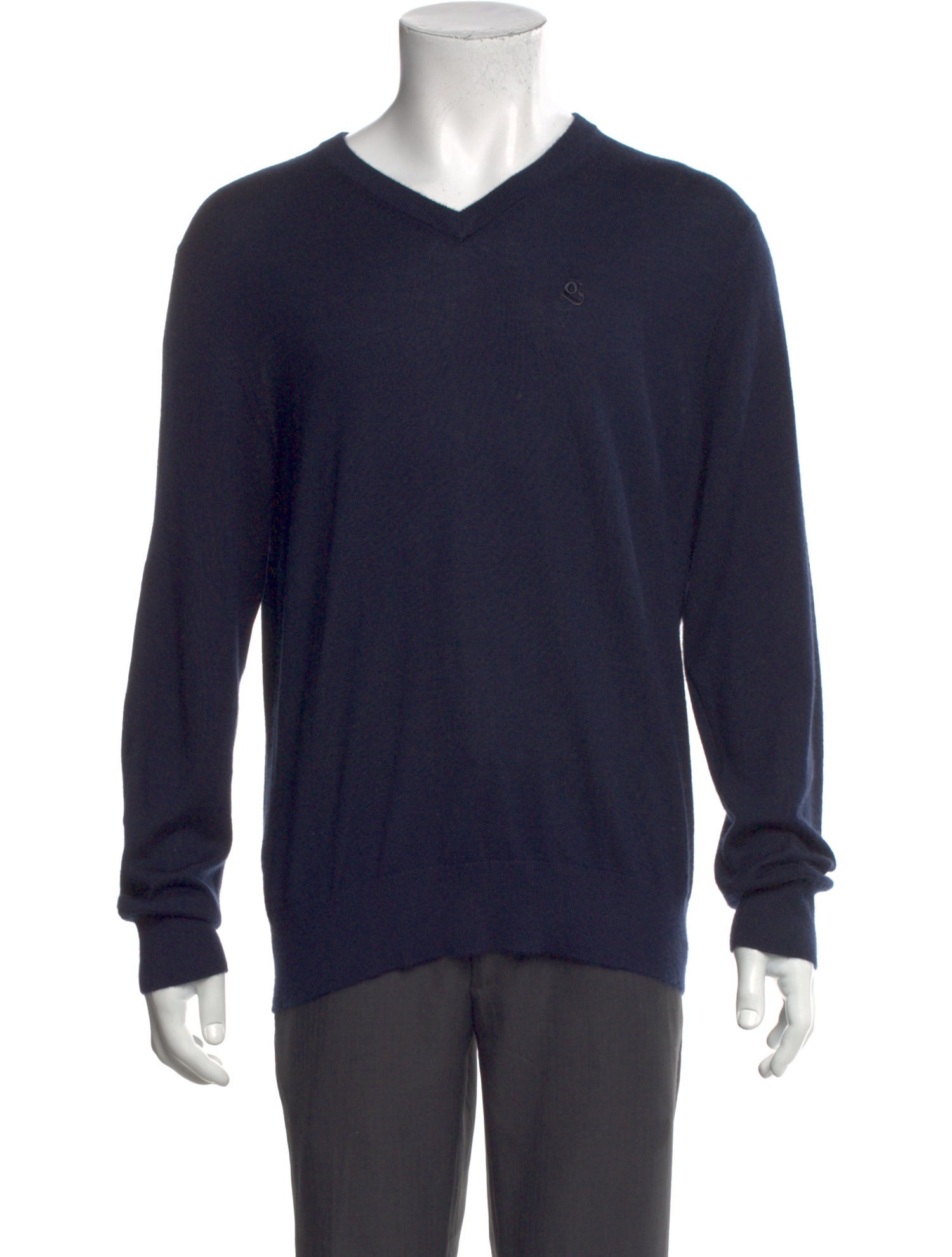 G/Fore V-Neck Long Sleeve Pullover