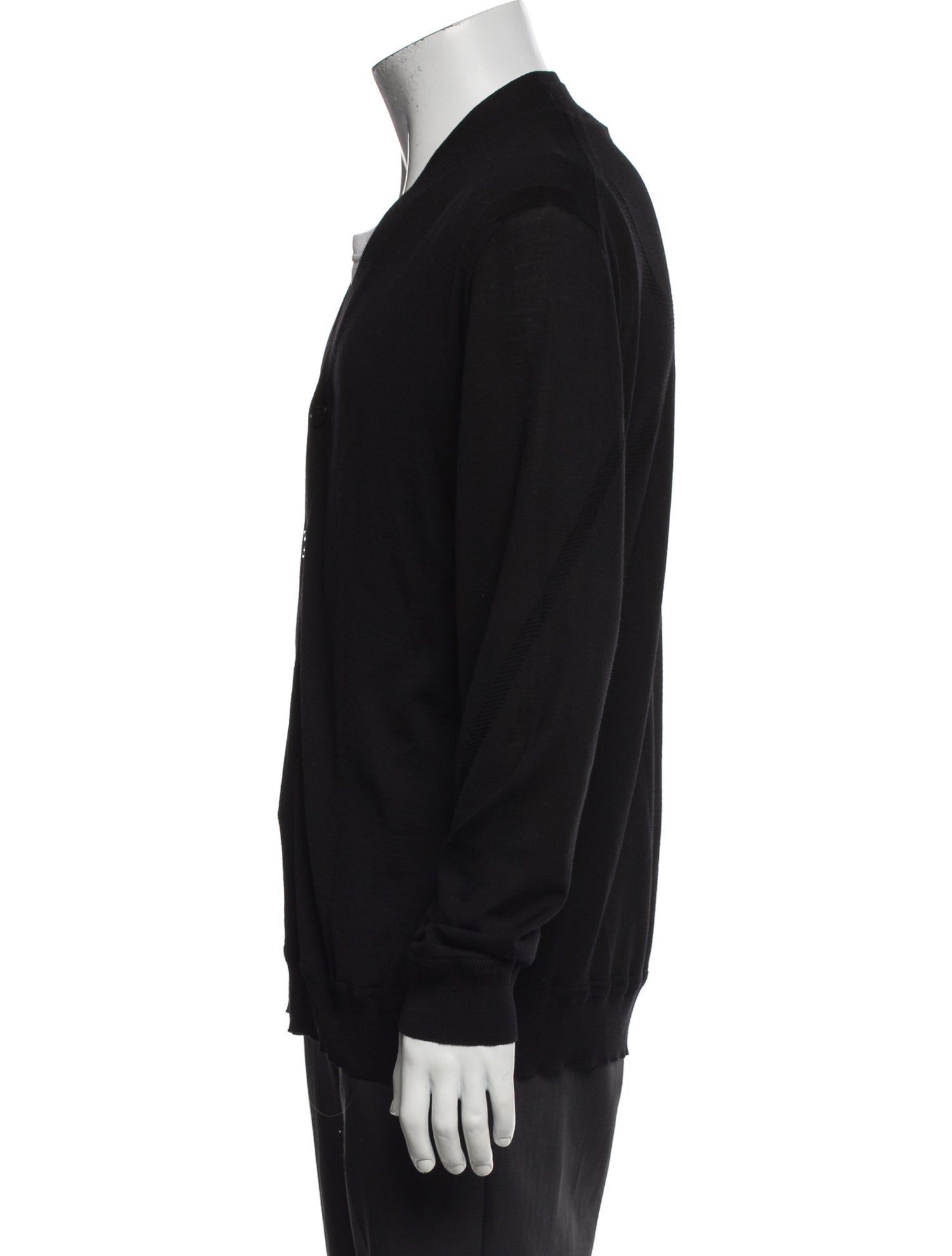 G/Fore V-Neck Long Sleeve Cardigan