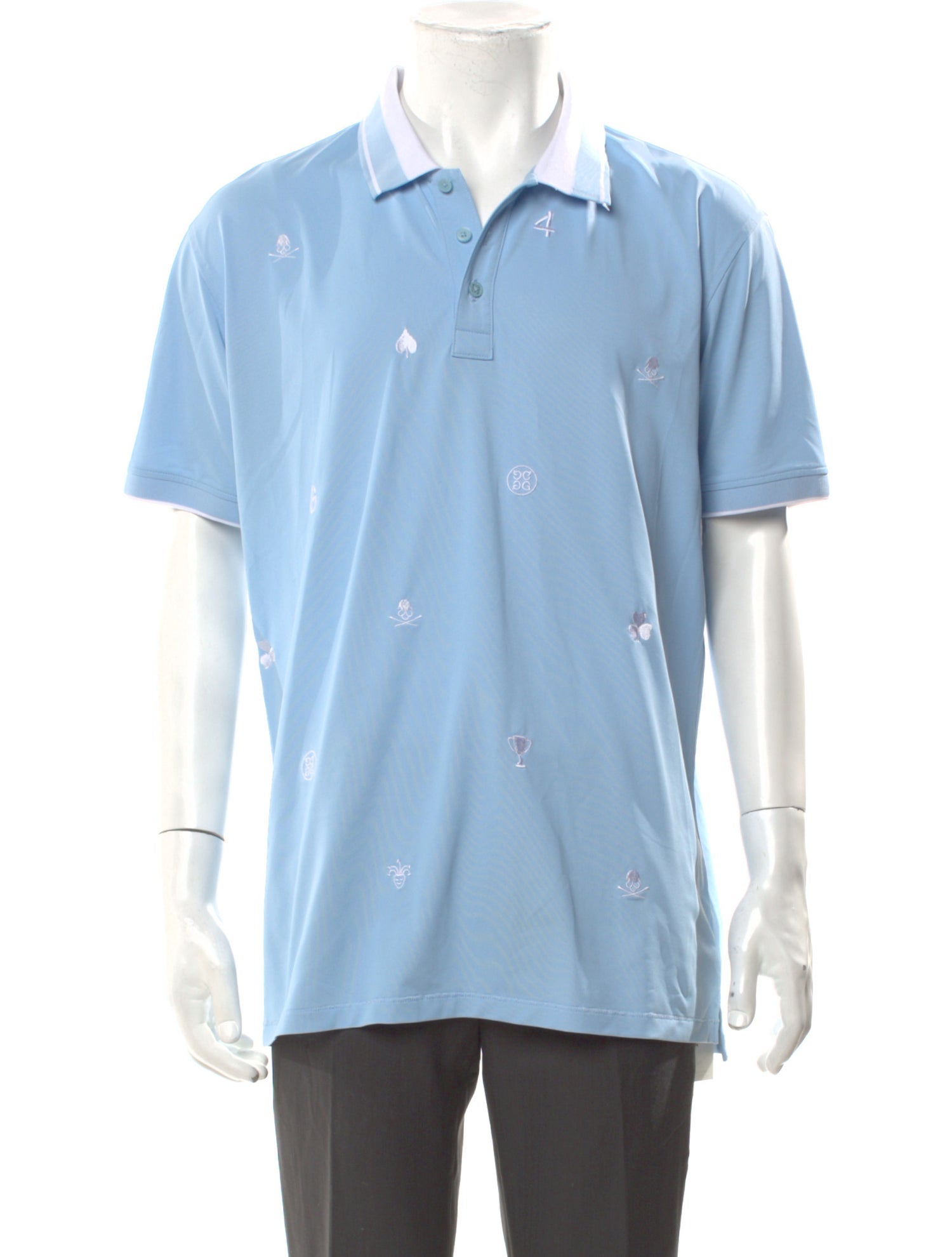 G/Fore Crew Neck Short Sleeve Polo Shirt