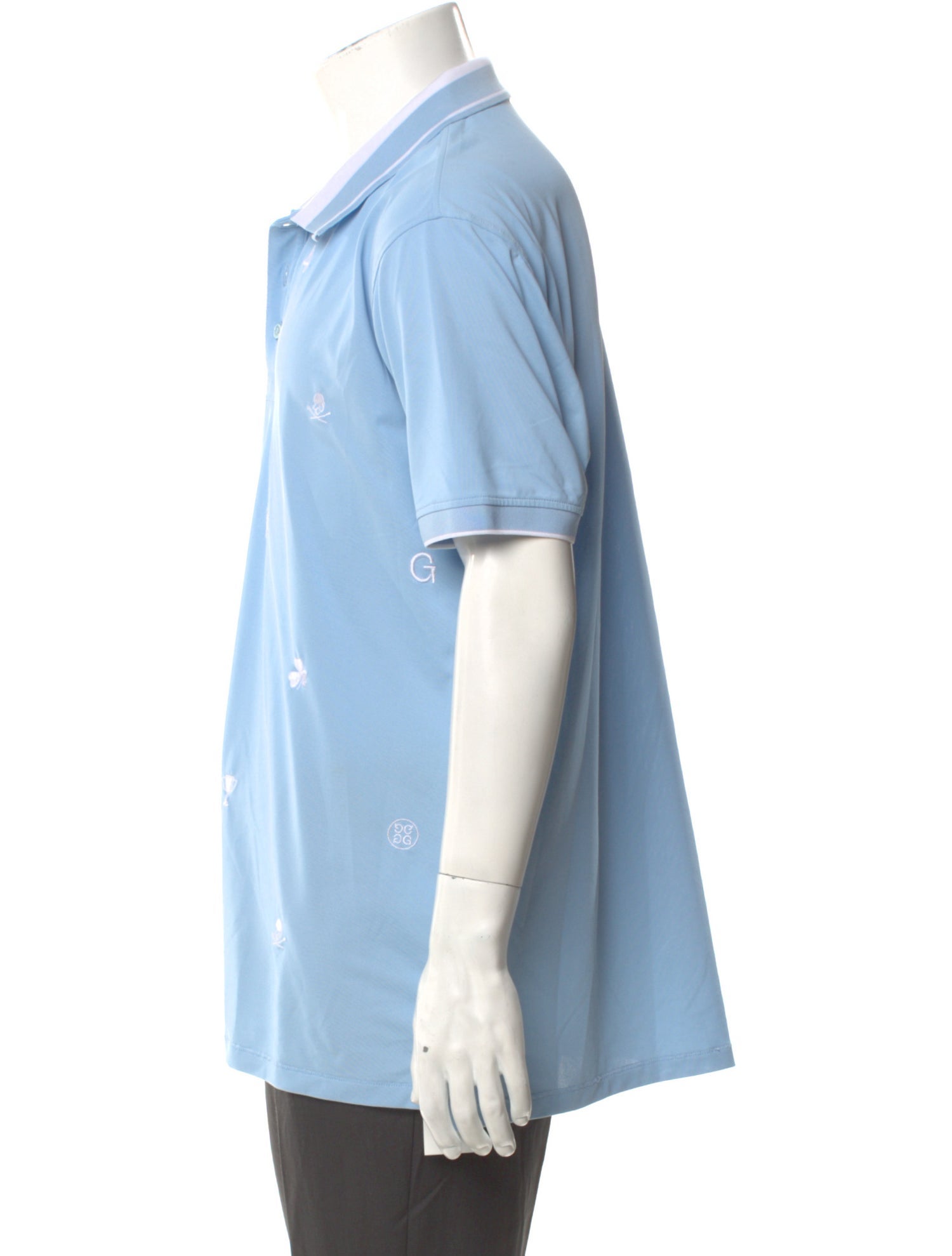 G/Fore Crew Neck Short Sleeve Polo Shirt