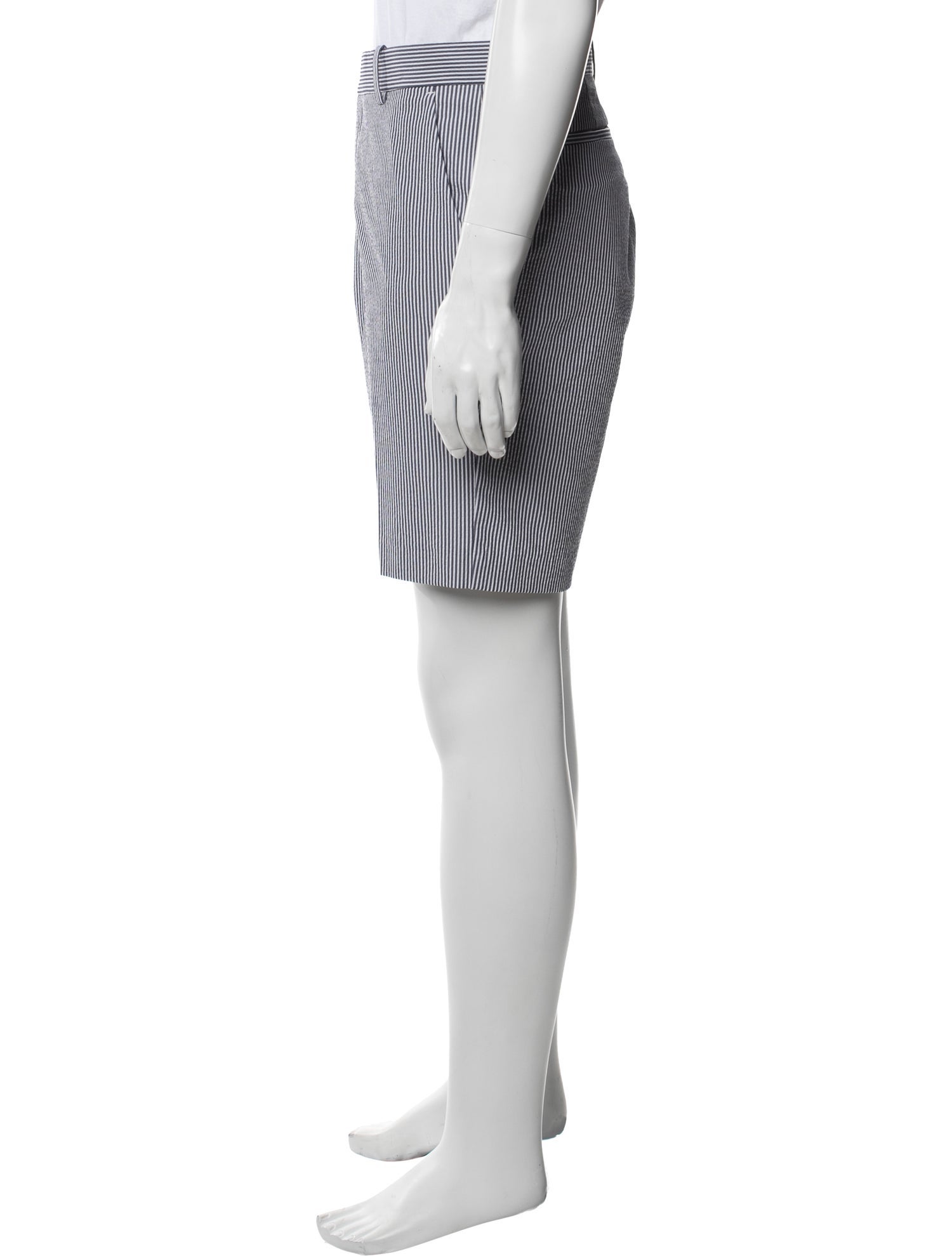 G/Fore Striped Flat Front Shorts