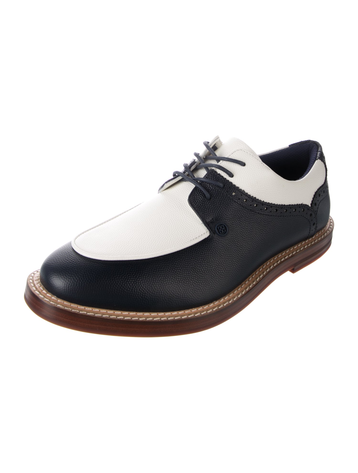 G/Fore Leather Colorblock Pattern Derby Shoes w/ Tags