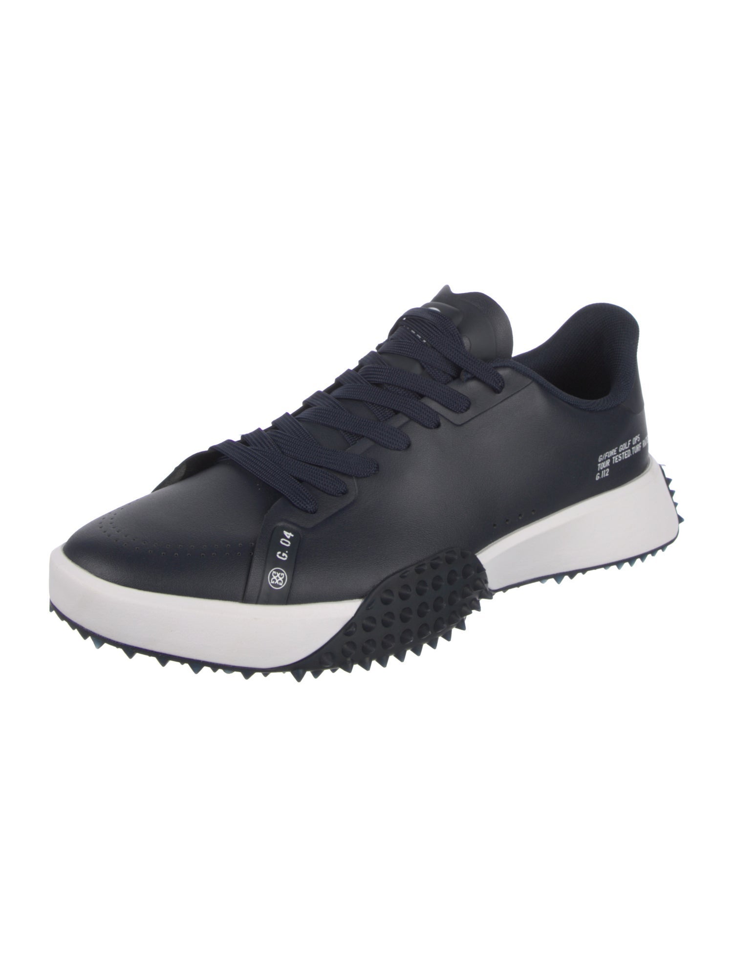 G/Fore Leather Lasercut Accents Athletic Sneakers w/ Tags
