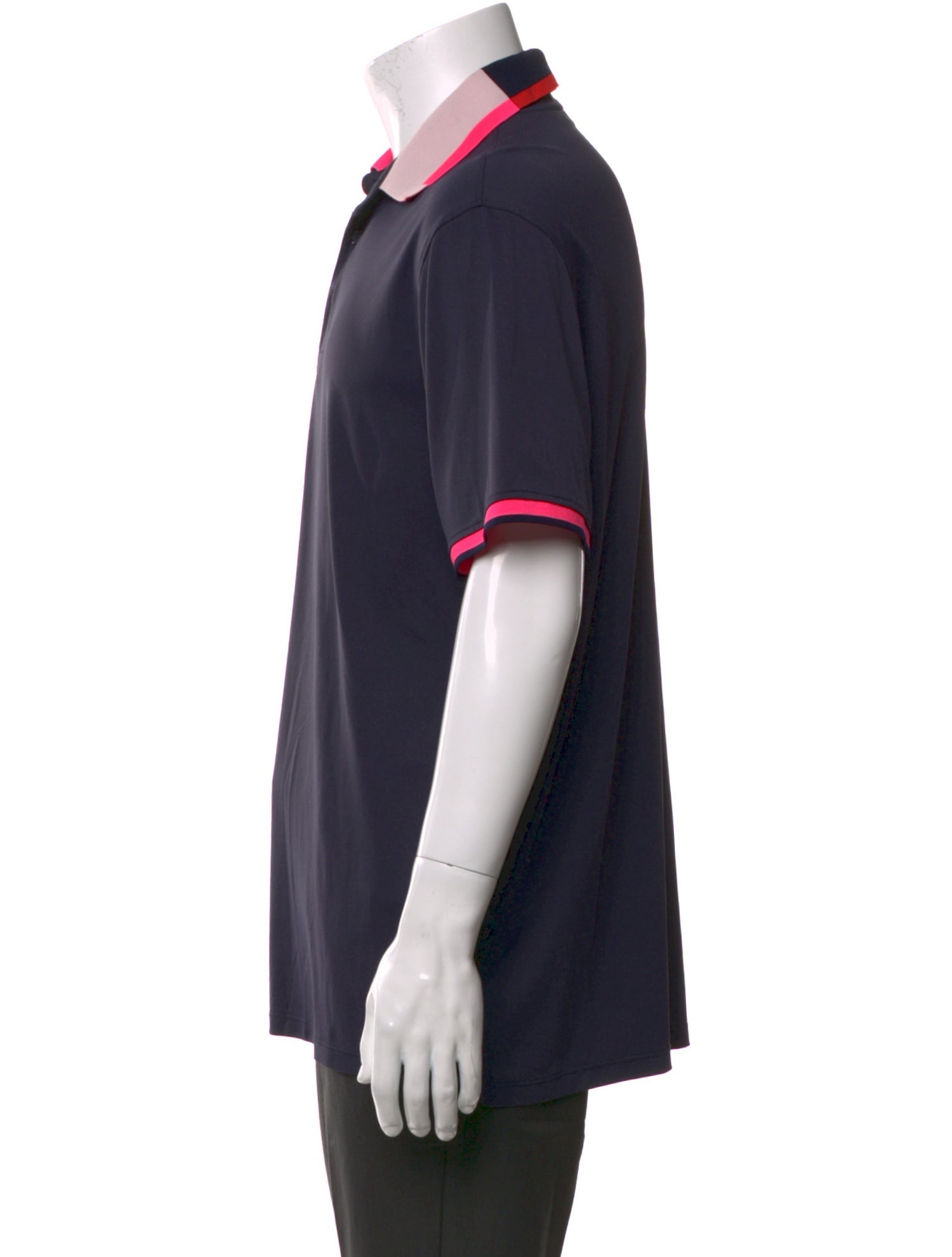 G/Fore Colorblock Pattern Collar Polo Shirt