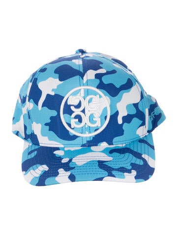 Pre-owned G/fore Polyester Patterned Trucker Hat In Blue