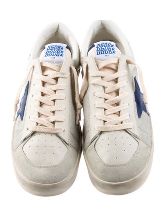 Golden Goose Leather Distressed Accents